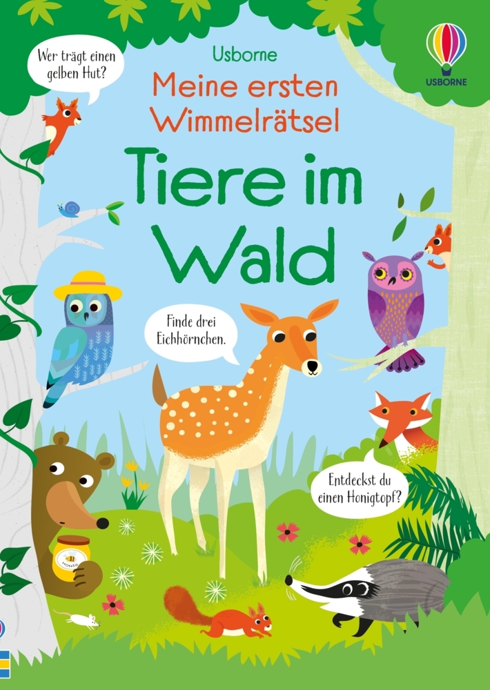 Meine ersten Wimmelrätsel: Tiere im Wald main product photo