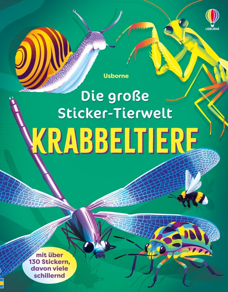 Die große Sticker-Tierwelt: Krabbeltiere main product photo