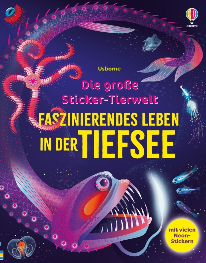 Die große Sticker-Tierwelt: Faszinierendes Leben in der Tiefsee main product photo