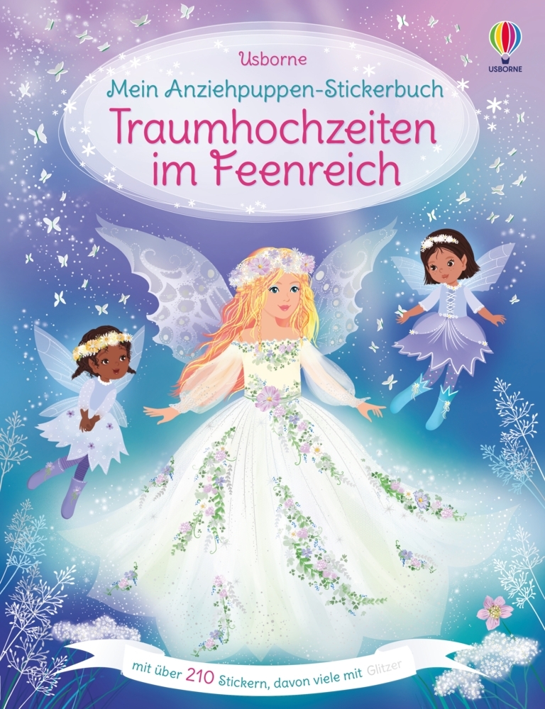 Mein Anziehpuppen-Stickerbuch: Traumhochzeiten im Feenreich main product photo