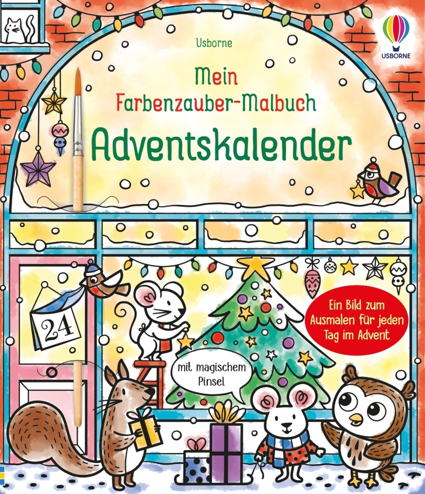 Mein Farbenzauber-Malbuch: Adventskalender main product photo