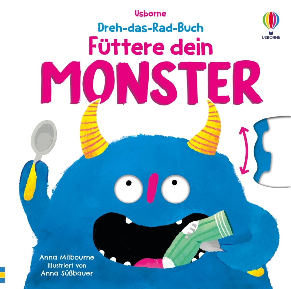 Dreh-das-Rad-Buch: Füttere dein Monster main product photo
