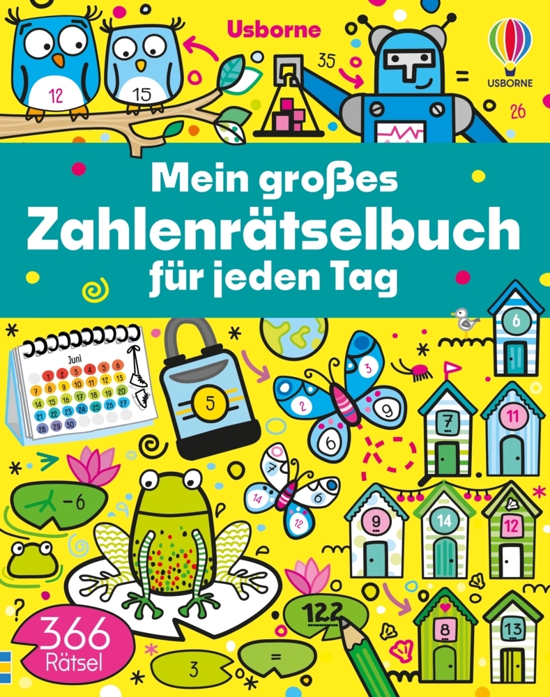 Mein großes Zahlenrätselbuch für jeden Tag main product photo