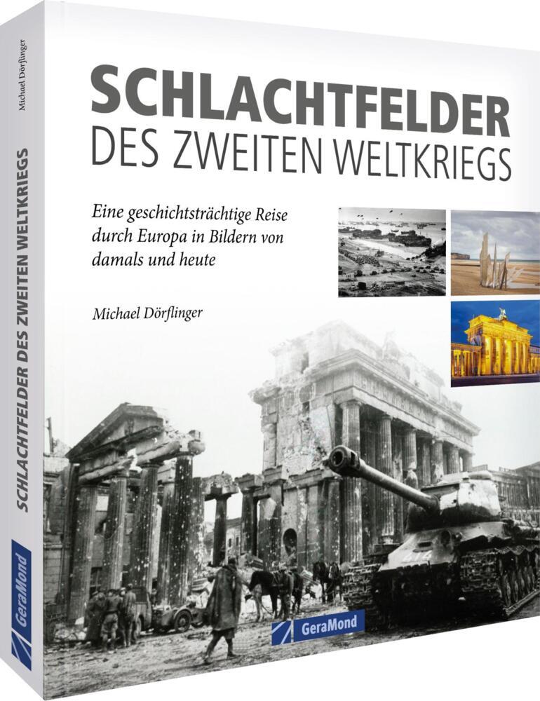 Schlachtfelder des Zweiten Weltkriegs damals und heute main product photo