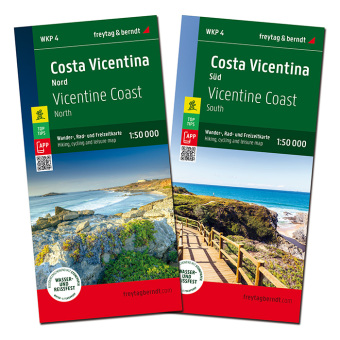 Costa Vicentina, Wanderkarte 1:50.000, freytag & berndt