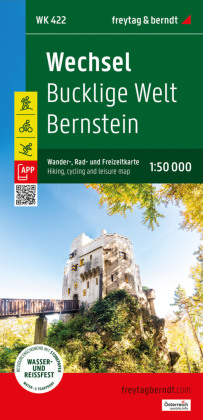 Wechsel, Wander-, Rad- und Freizeitkarte 1:50.000, freytag & berndt, WK 422