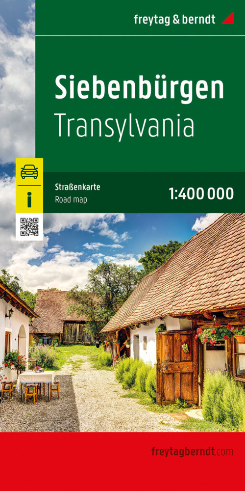 Siebenbürgen, Straßenkarte 1:400.000, freytag & berndt main product photo