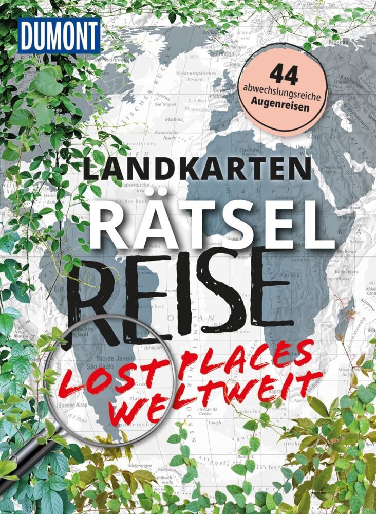 Landkarten-Rätselreise Lost Places weltweit main product photo