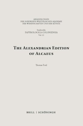 The Alexandrian Edition of Alcaeus