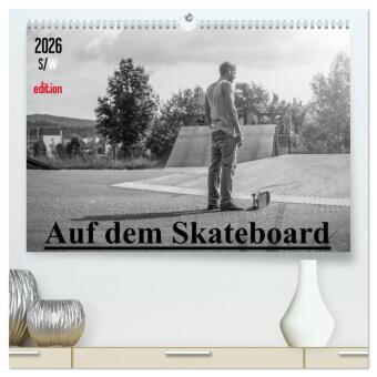 Auf dem Skateboard (hochwertiger Premium Wandkalender 2026 DIN...