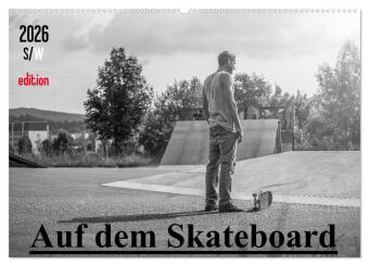Auf dem Skateboard (Wandkalender 2026 DIN A2 quer), CALVENDO M...