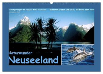 Naturwunder Neuseeland - in Bild und Text (Wandkalender 2026 D...