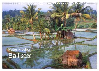 Peter Fischer - Bali 2026 (Wandkalender 2026 DIN A3 quer), CAL...