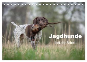Jagdhunde bei der Arbeit (Tischkalender 2026 DIN A5 quer), CAL...