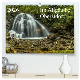 Im Allgäu bei Oberstdorf (hochwertiger Premium Wandkalender 2...
