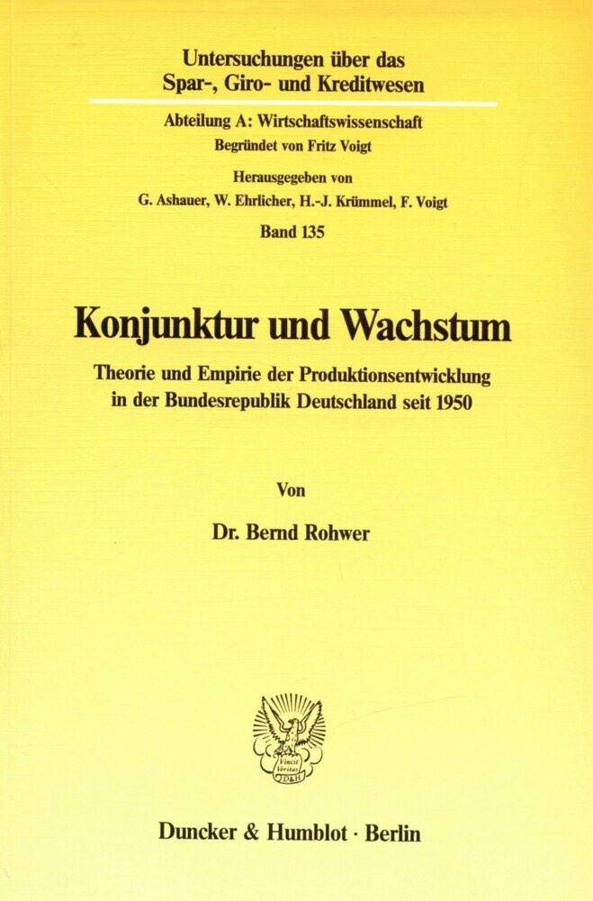 Konjunktur und Wachstum. main product photo
