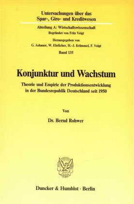 Konjunktur und Wachstum.