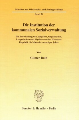 Die Institution der kommunalen Sozialverwaltung.