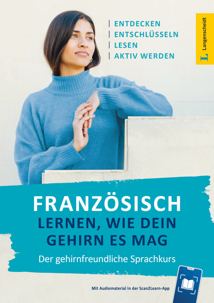 Französisch lernen, wie dein Gehirn es mag main product photo