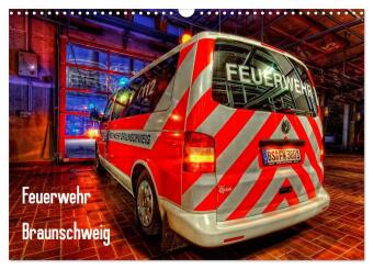Feuerwehr Braunschweig (Wandkalender 2026 DIN A3 quer), CALVEN...