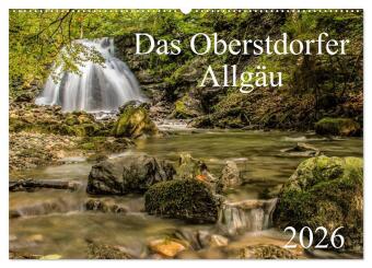 Das Oberstdorfer Allgäu (Wandkalender 2026 DIN A2 quer), CALV...