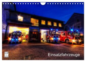 Einsatzfahrzeuge (Wandkalender 2026 DIN A4 quer), CALVENDO Mon...