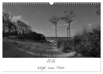 Wege zum Meer (Wandkalender 2026 DIN A3 quer), CALVENDO Monats...