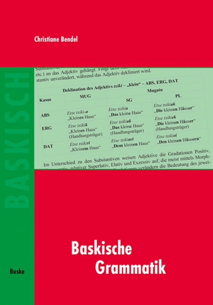 Baskische Grammatik main product photo