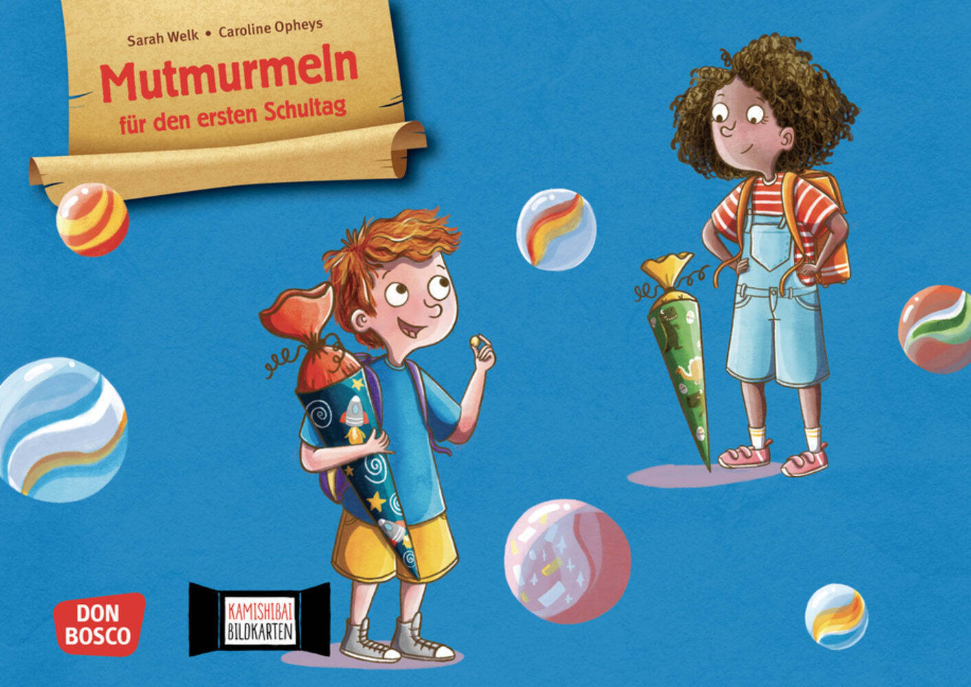Mutmurmeln für den ersten Schultag. Kamishibai Bildkartenset main product photo