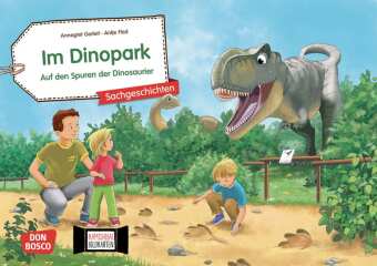 Im Dinopark: Auf den Spuren der Dinosaurier. Kamishibai Bildkartenset