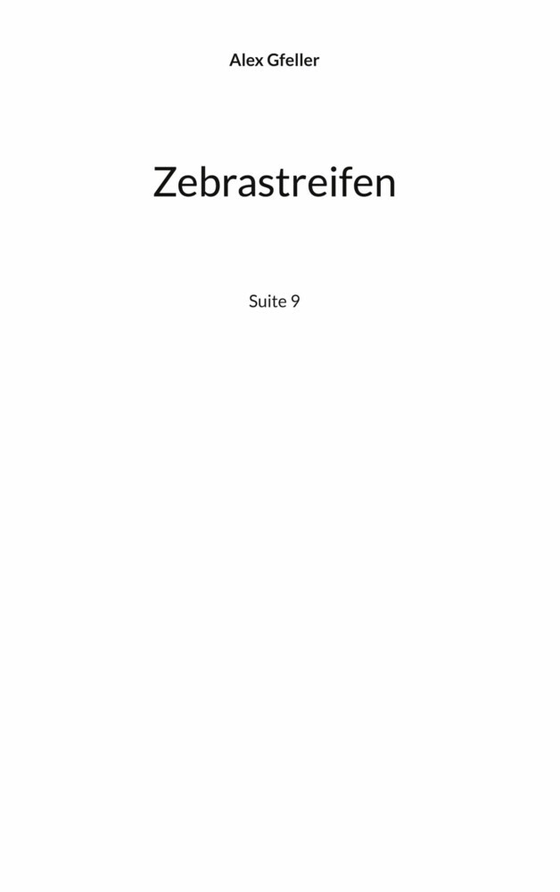Zebrastreifen main product photo