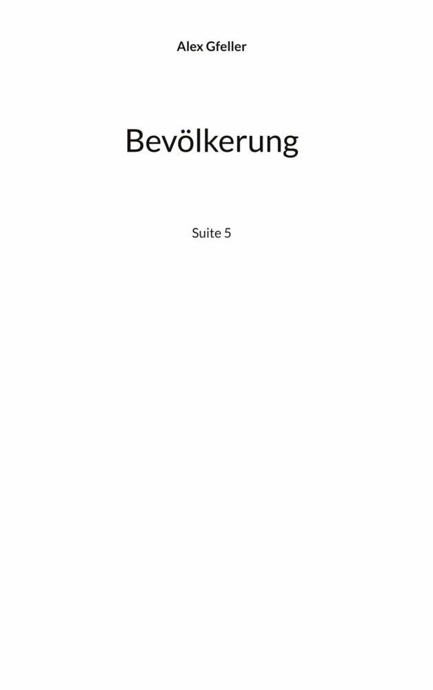 Bevölkerung main product photo
