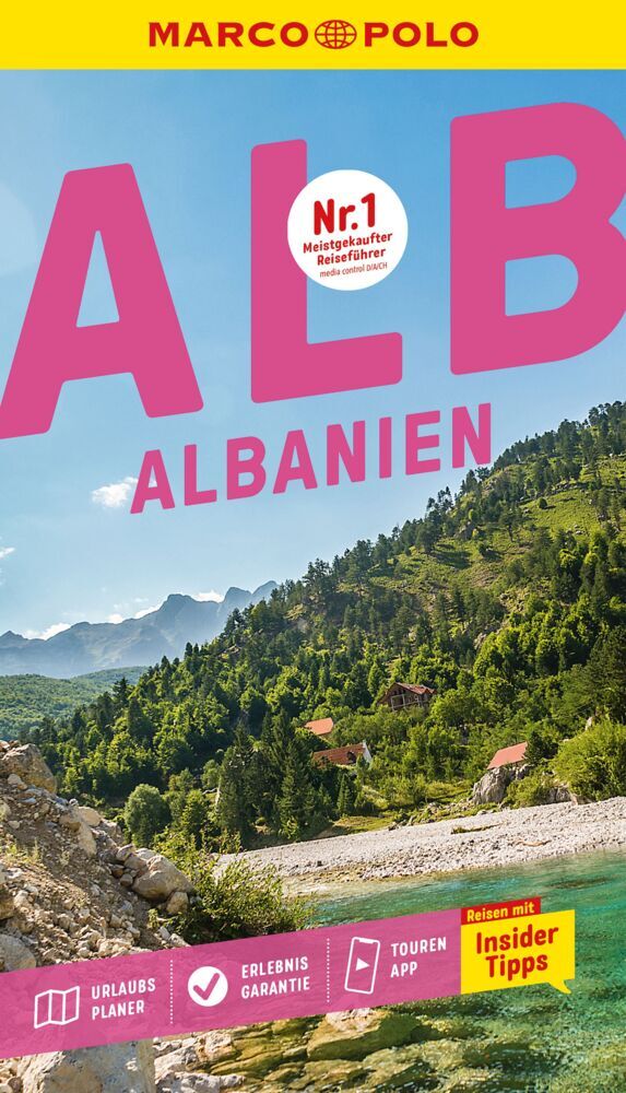 MARCO POLO Reiseführer Albanien main product photo