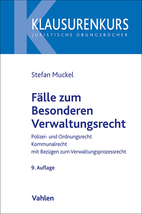 Fälle zum Besonderen Verwaltungsrecht main product photo