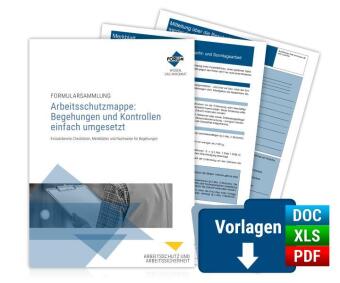 Arbeitsschutzmappe: Begehungen und Kontrollen einfach umgesetz...
