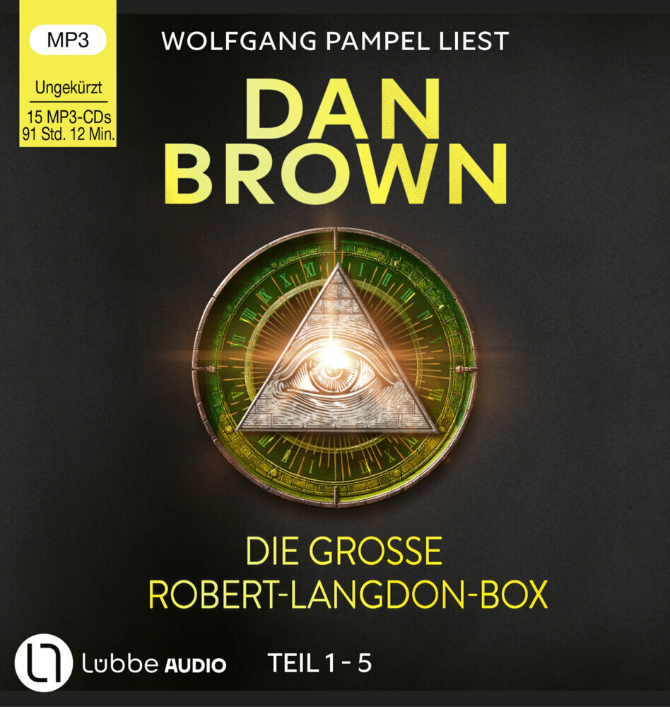 Die große Robert-Langdon-Box, 15 Audio-CD, 15 MP3 main product photo