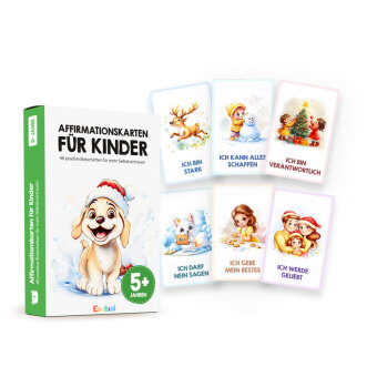 Affirmationskarten für Kinder: Winter Edition