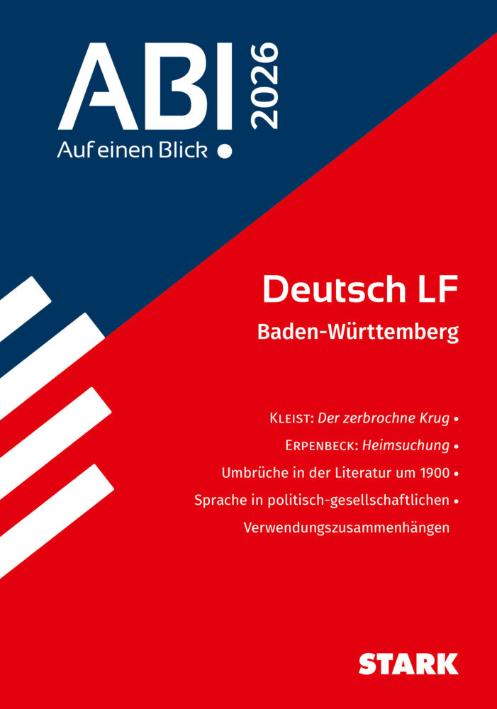 STARK Deutsch - Abi - Auf einen Blick! 2026 BW main product photo