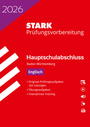 STARK Englisch - Hauptschulabschluss 2026 BW - Prüfungsvorbereitung inkl. Lösungen, m. 1 Buch, m. 1 Beilage