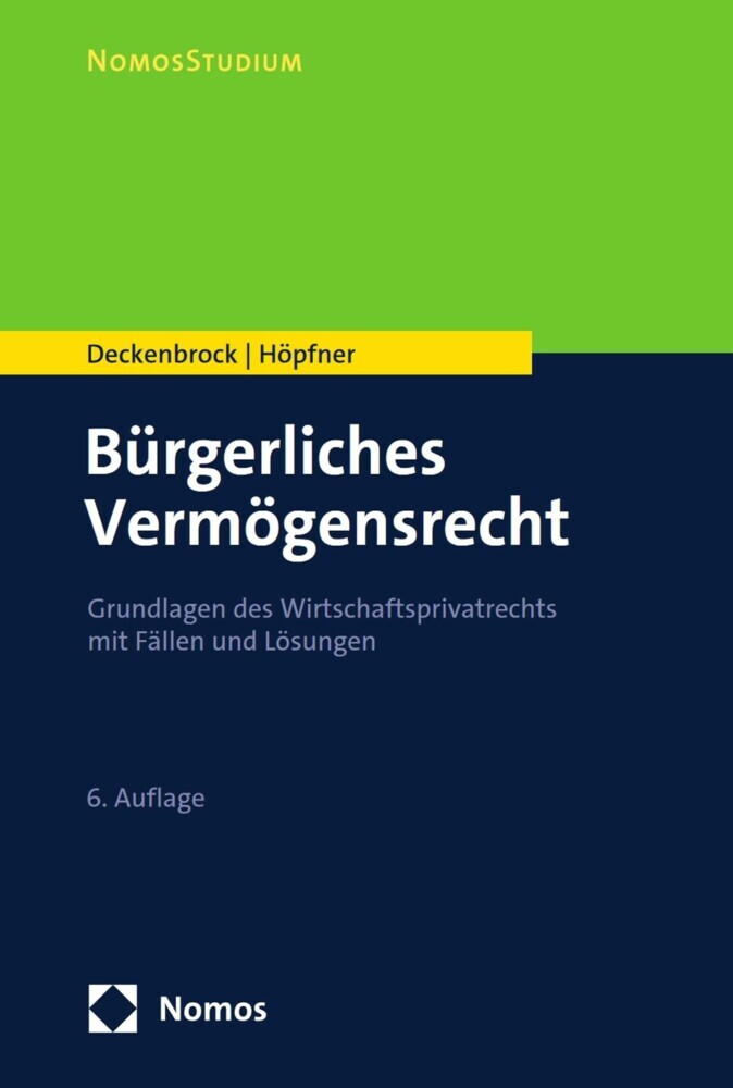 Bürgerliches Vermögensrecht main product photo