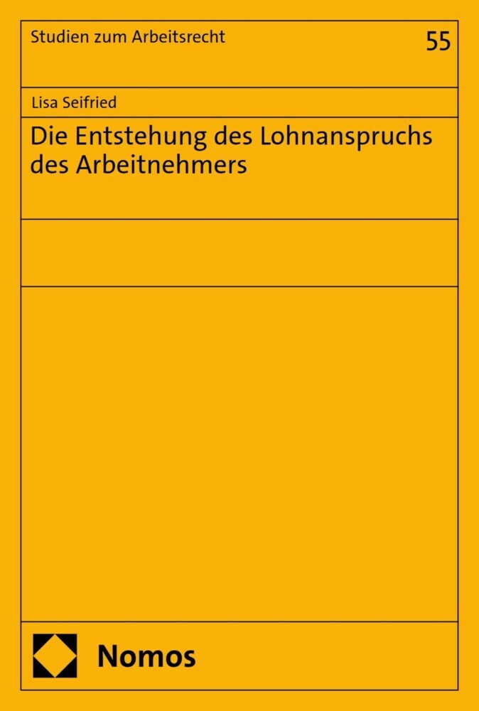 Die Entstehung des Lohnanspruchs des Arbeitnehmers main product photo