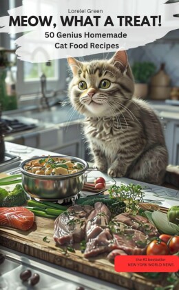 MEOW, WHAT A TREAT! - 50 Genius Homemade Cat Food Recipes
