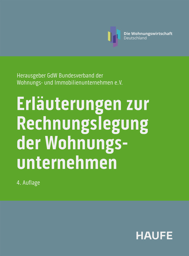 Erläuterungen zur Rechnungslegung der Wohnungsunternehmen main product photo