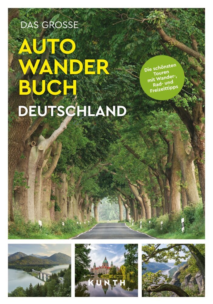 KUNTH Bildband Das große Autowanderbuch Deutschland main product photo