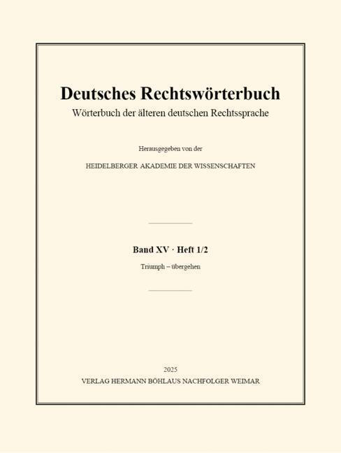 Deutsches Rechtswörterbuch main product photo