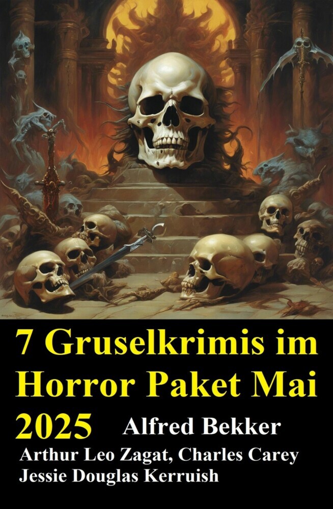 7 Gruselkrimis im Horror Paket Mai 2025 main product photo