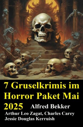 7 Gruselkrimis im Horror Paket Mai 2025