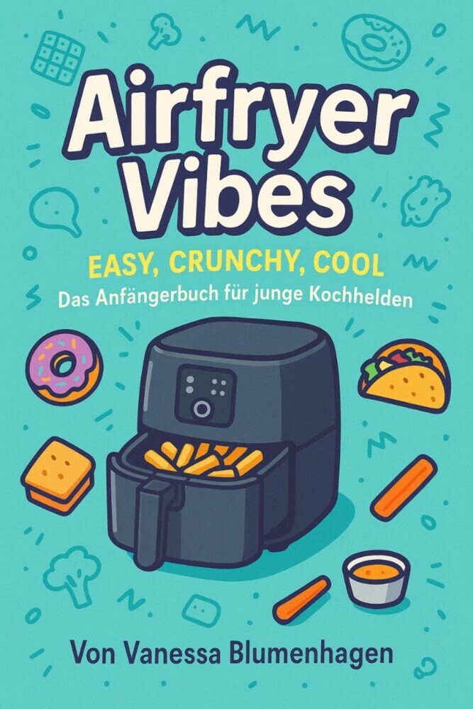 Airfryer Vibes - Easy, Crunchy, Cool: Das Anfängerbuch für junge Kochhelden main product photo