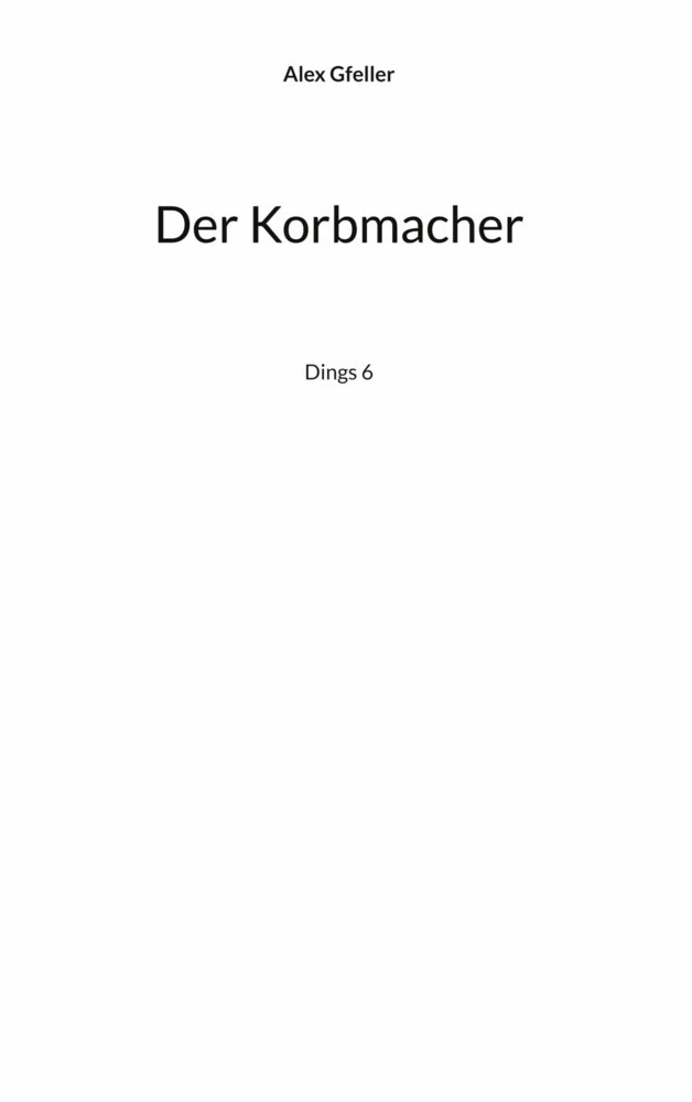 Der Korbmacher main product photo