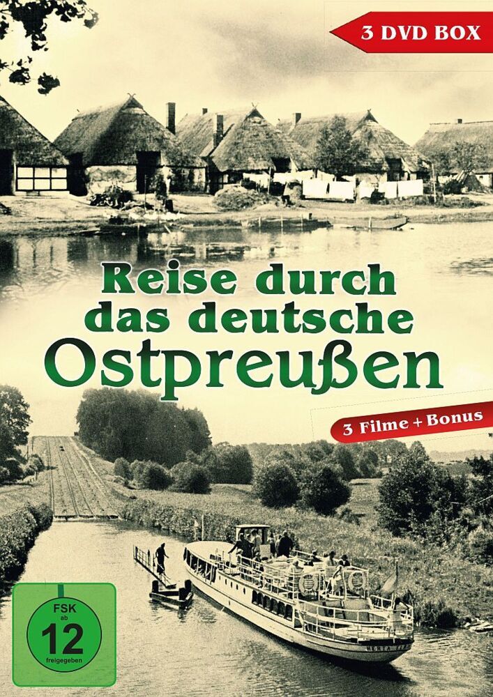 Reise durch das deutsche Ostpreußen Box, 3 DVD main product photo